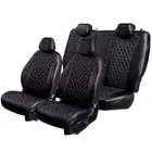 Nissan Qashqai-1, 09. 2006-11.2013, J10, РЗС6040+подлок. 3Г Байрон Экокожа Чёрный  Чёрный  Чёрный