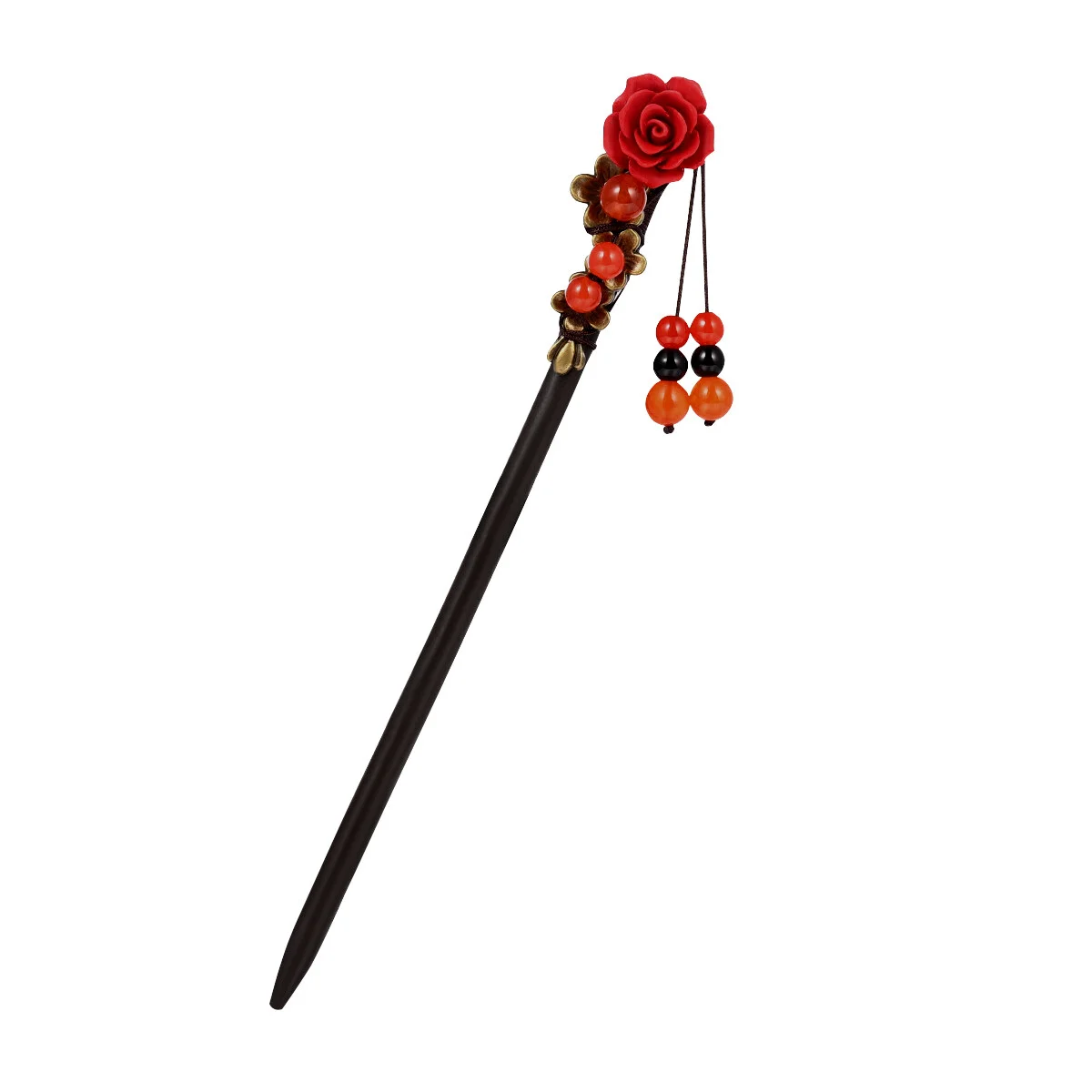

Lurrose Vintage Hairpin Chinese Style Hair Stick Elegant Hairpin Hair Chopsticks Headdress for Woman