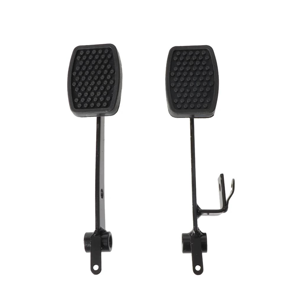 

1 пара нескользящих подставок для ног, педаль дроссельной заслонки, тормозной акселератор, топливный для ATV Go Kart Quad Pit Dirt Bike UTV, детали багги