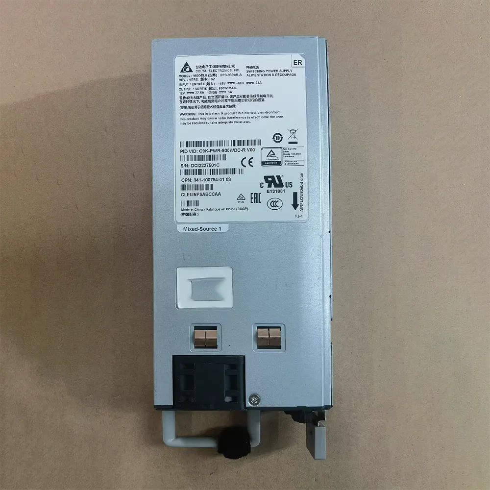 Для импульсного источника питания CISCO C9K-PWR-930WDC-R