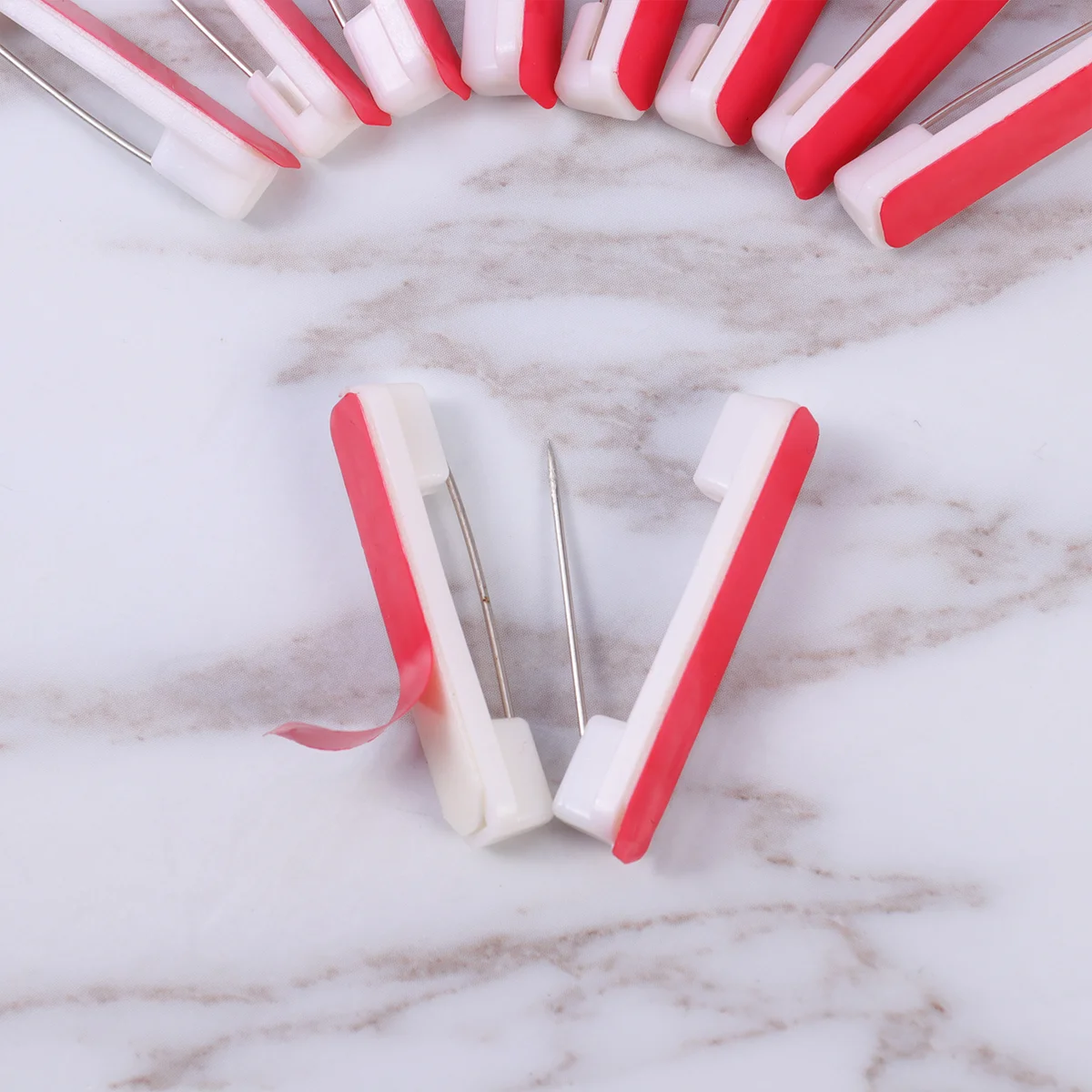 

100 Pcs Make Your Badges Brooch Pin Backs Magnetic Labels Metal Badge Bar Id Badge Magnetic Buttons