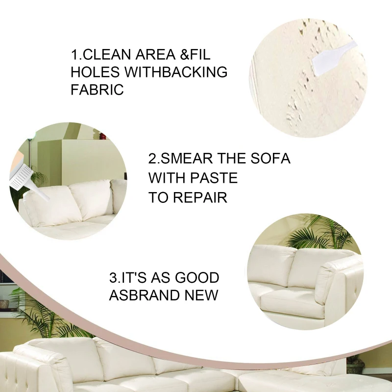 2024 гель для ремонта кожаной отделки автомобиля кожи автомобильного сиденья