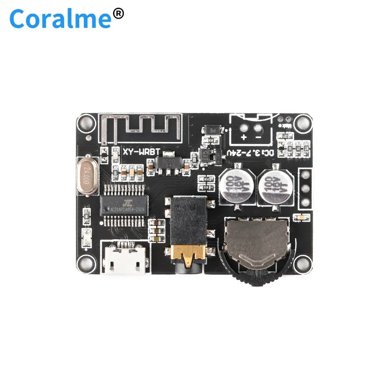 XY-WRBT Audio Amplifier Board Module MP3 Lossless Decoder Receiver Wireless Stereo Music 3.7-24V | Электронные компоненты и