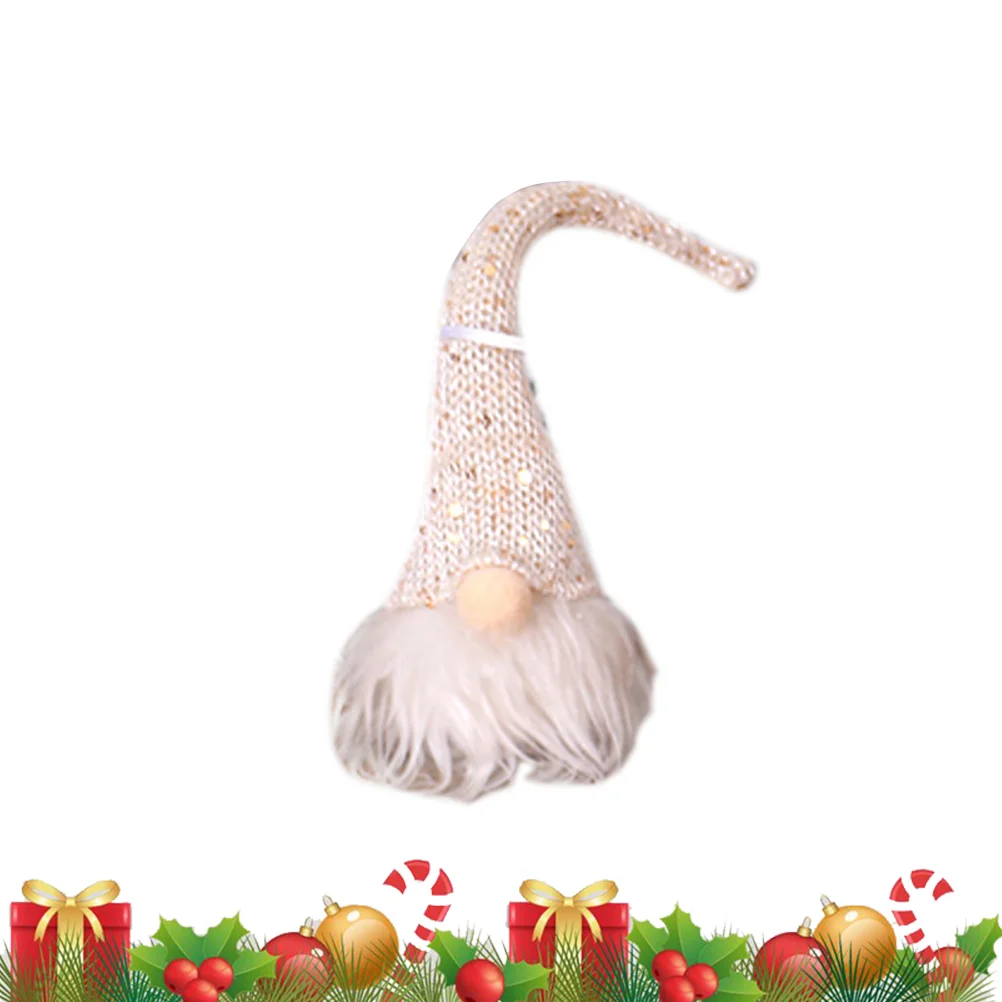 

1PC Creative Glowing Forest Man Layout Hanging Light Christmas Night Light Christmas Tree Decoration Light for Home Holiday