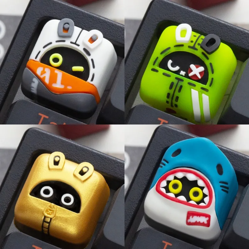 Bangboo колпачок для ключей 3D из смолы под заказ ручная работа ремесленные колпачки