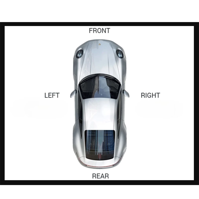 Передний бампер противотуманная задняя крышка хромированная для Mercedes-Benz C-Class W204