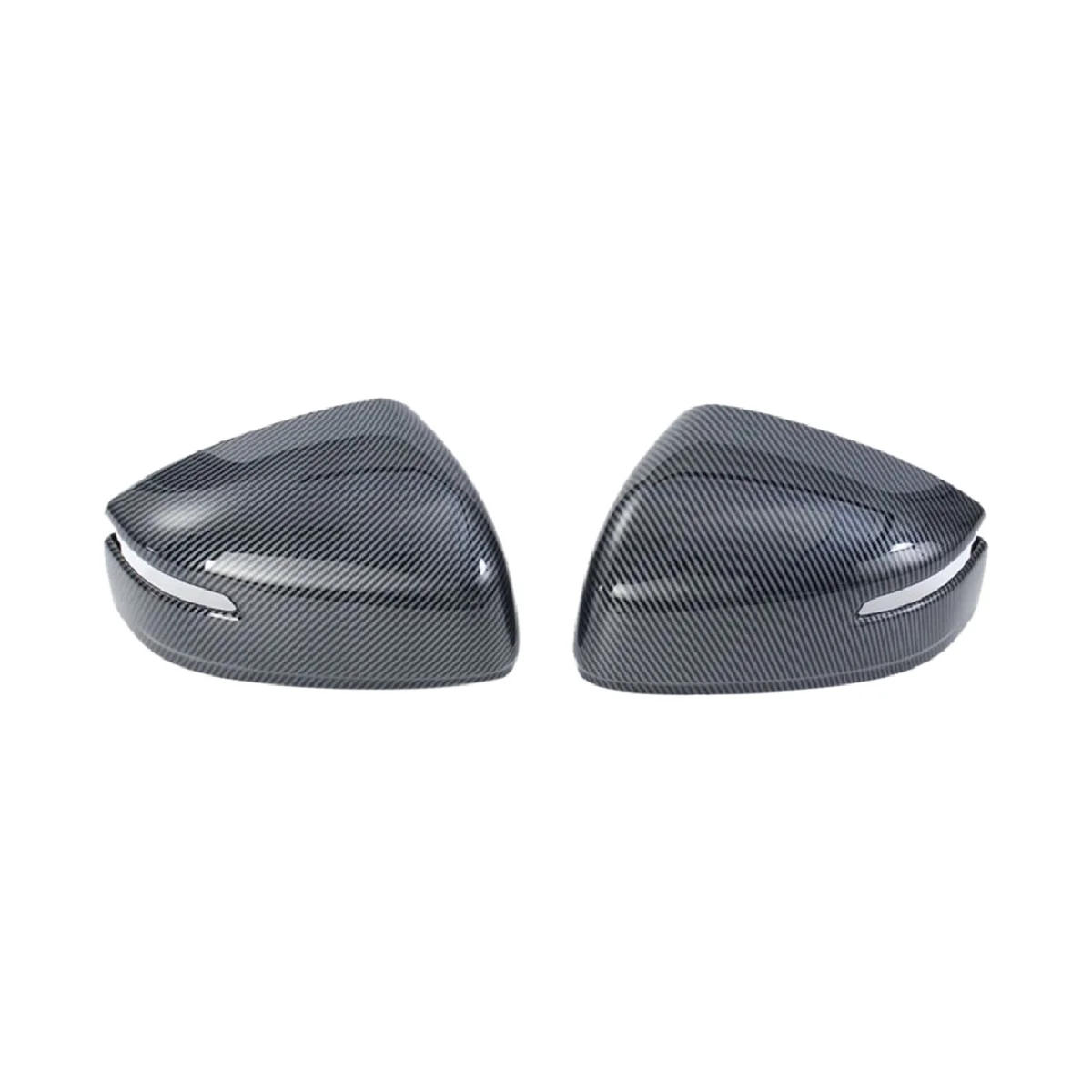 

Carbon Fiber Style Mirror Cover Trim for Land Cruiser LC300 2022 2023 Car Accessories