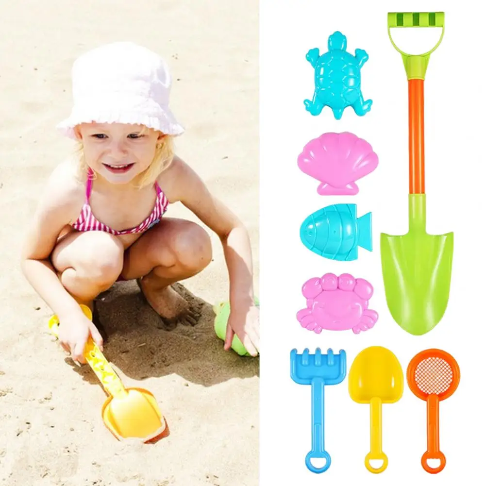 

9Pcs/Set Useful Parent-child Interaction Sand Shovel Toys Ergonomic Sand Digging Tools with Bucket Attract Attention