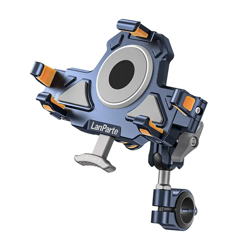 

Новый сплавный держатель для телефона для мотоцикла, универсальный антивибрационный держатель для мотоцикла-навигатора, аксессуары для мотоциклов