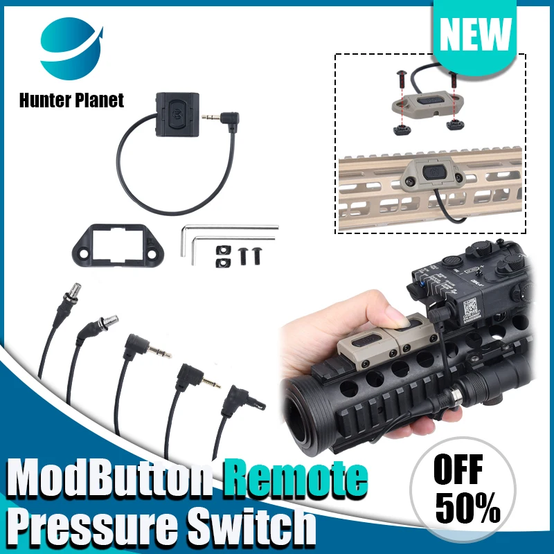 Тактический дистанционный переключатель ModButton для SF M300 M600 фонарик glock охота PEQ15 DBAL