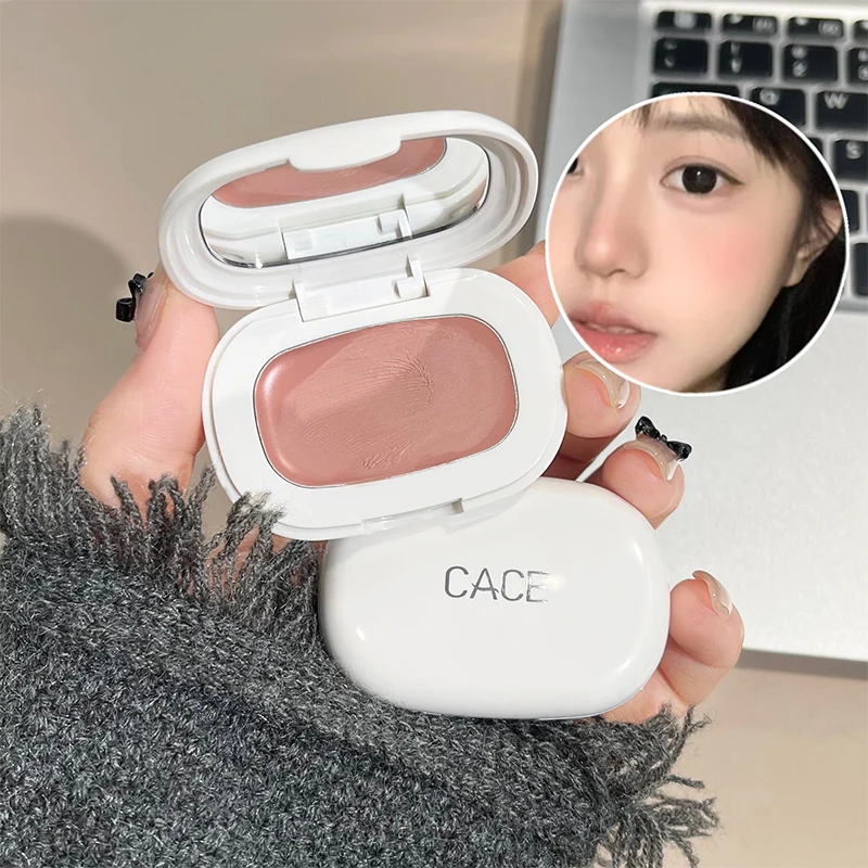 Натуральные оттенки для щек Румяна водостойкие матовые персиковые румяна лица