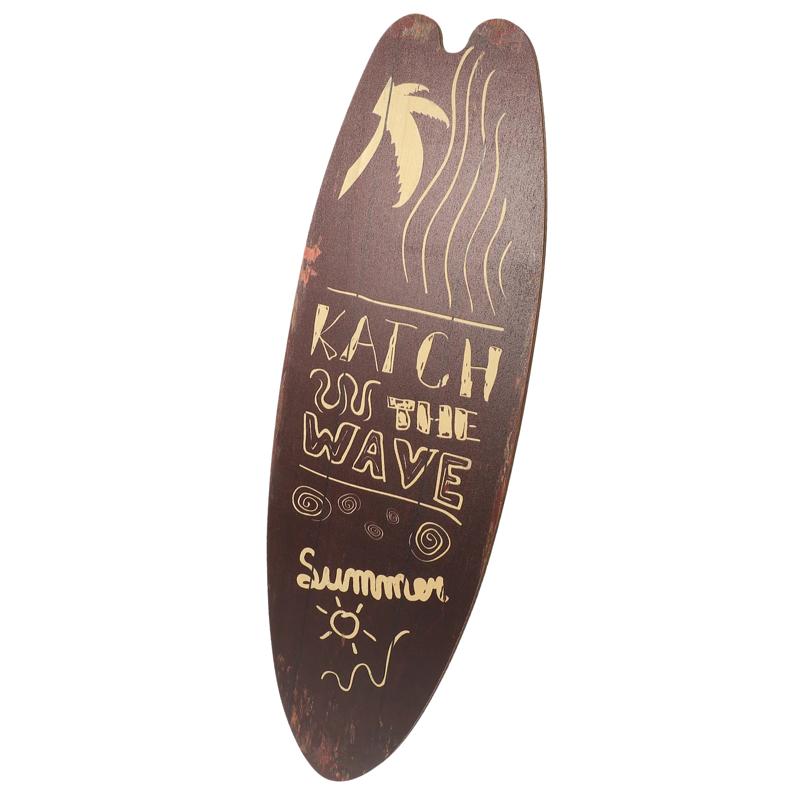 

Wall Surfboard Sign Decor Decoration Plaque Beach Wooden Hanging Signs Nautical Wood Board Coastal Ornament Bar Surf Farmhouse