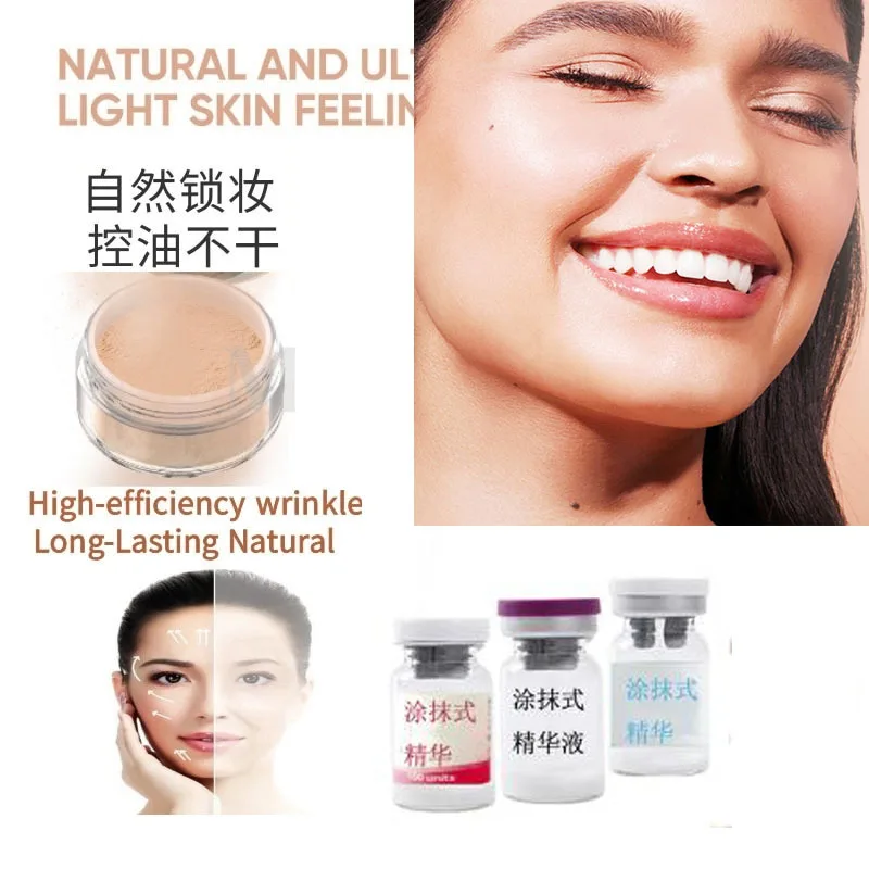 

Прозрачная пудра для макияжа, 6 цветов