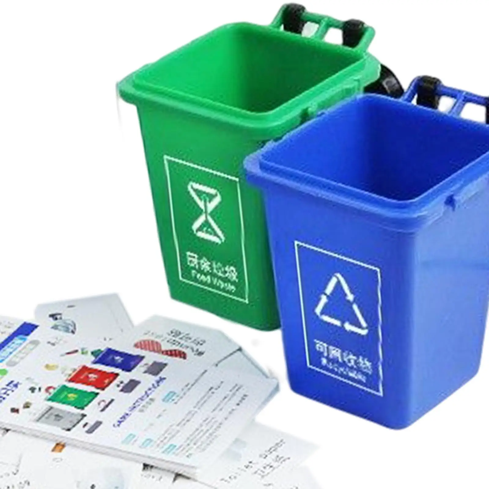 Игрушка для сортировки мусорного бака 4 мусорных игрушка переработки обучающая