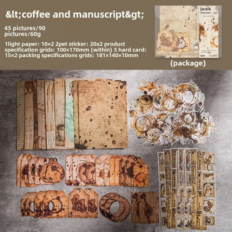 

Journamm наклейки для скрапбукинга 90 шт.