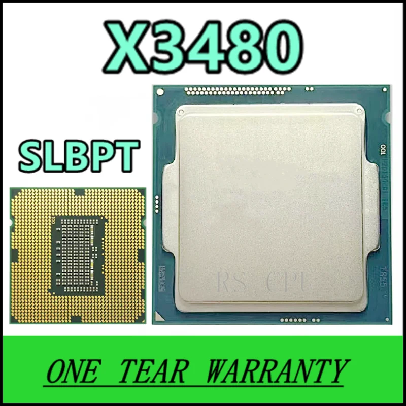 X3480 SLBPT 3,0 ГГц четырехъядерный восьмипоточный 95 Вт ЦПУ процессор 8 Мб 95 Вт LGA 1156 X3480 SLBPT 3,0 ГГц четырехъядерный восьмипоточный 95 Вт ЦПУ процессор 8 Мб 95 Вт LGA 1156