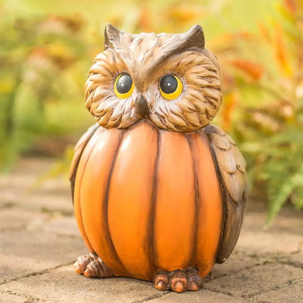 

New Resin Sculpture Halloween Animal Head Pumpkin Body Statue Home Garden Resin Fox Turtle Owl Garden Decoration Ornaments