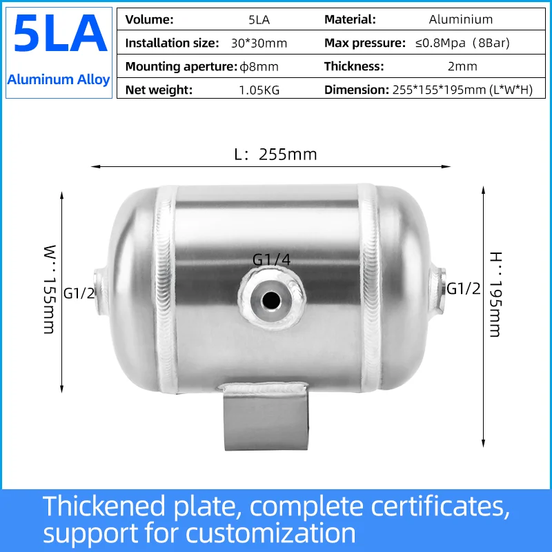 

Миниатюрный горизонтальный воздушный компрессор 5 л