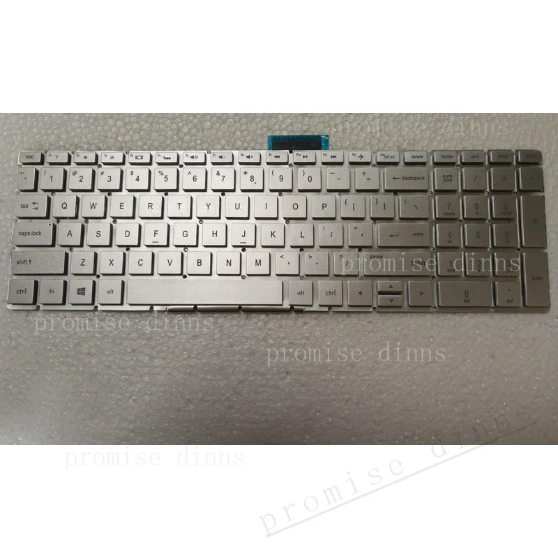 Фото Клавиатура M US с подсветкой для HP 15-BS TPN-C129 C130 Q192 Q193 Q191 Q222 Q230 Q201