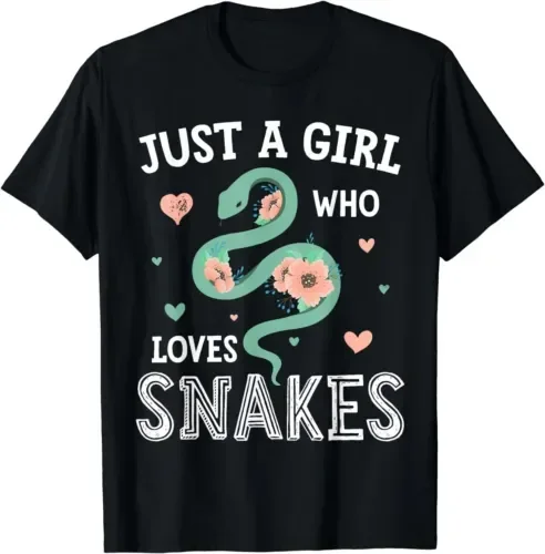 Женская футболка с длинным или коротким рукавом и принтом змеи