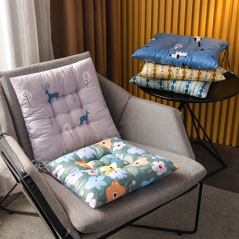 Утолщенная подушка для сиденья с героями мультфильмов стула студенческий стул