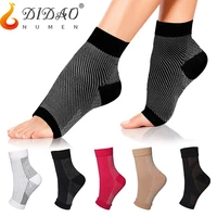 2pcs ankle brace compression sleeve relieves achilles tendonitis joint pain ankle support sports recovery plantar fasciitis sock