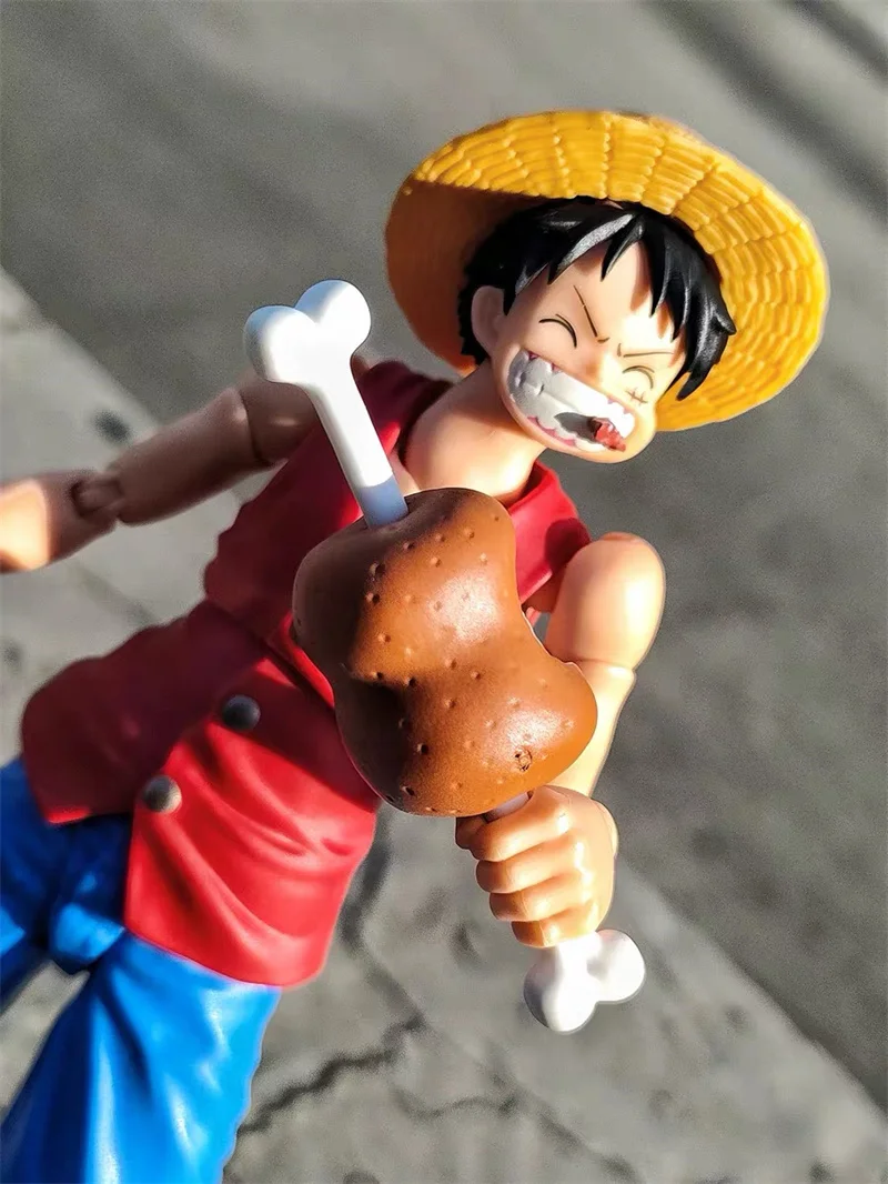 Женская 100% оригинальная Bandai S.H фигурка цельная обезьяна д Луффи Романтика