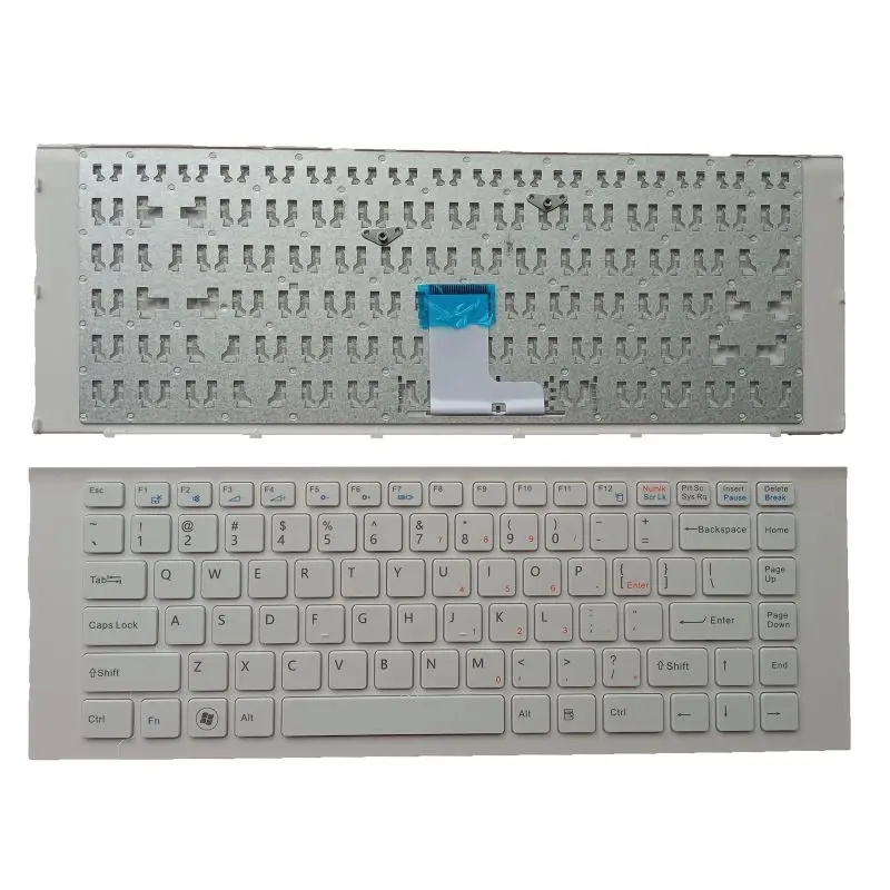 

For Sony VAIO SVE11 SVE111 SVE11113FXB SVE11115EG SVE11115ELW Keyboard US White