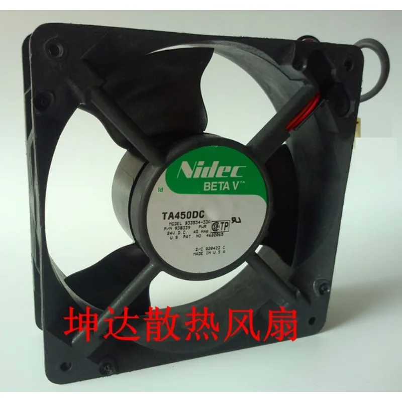 Новинка, вентилятор охлаждения для детских компьютеров, 24 В, 12038 А, 12 см, 120 дюйма, 3 провода, двойная частота шариков, 120*38 мм