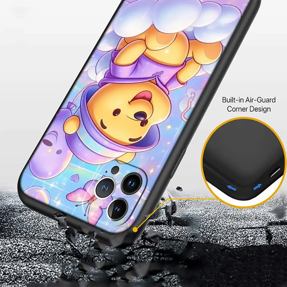 DA108 Winnie the Pooh Cartoon Case for OPPO Find X3 Reno 8 7 6 5 4 3 2 7Z 6Z 5K 4Z 2Z 2F Pro Plus Lite Neo