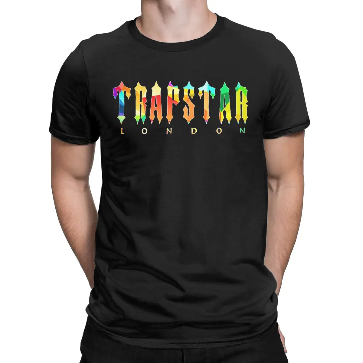 

Trap Star Classic T Shirt Trapstar London Men's shirt Casual Tees Short Sleeve Crew Neck T-Shirt Cotton Printed Tops