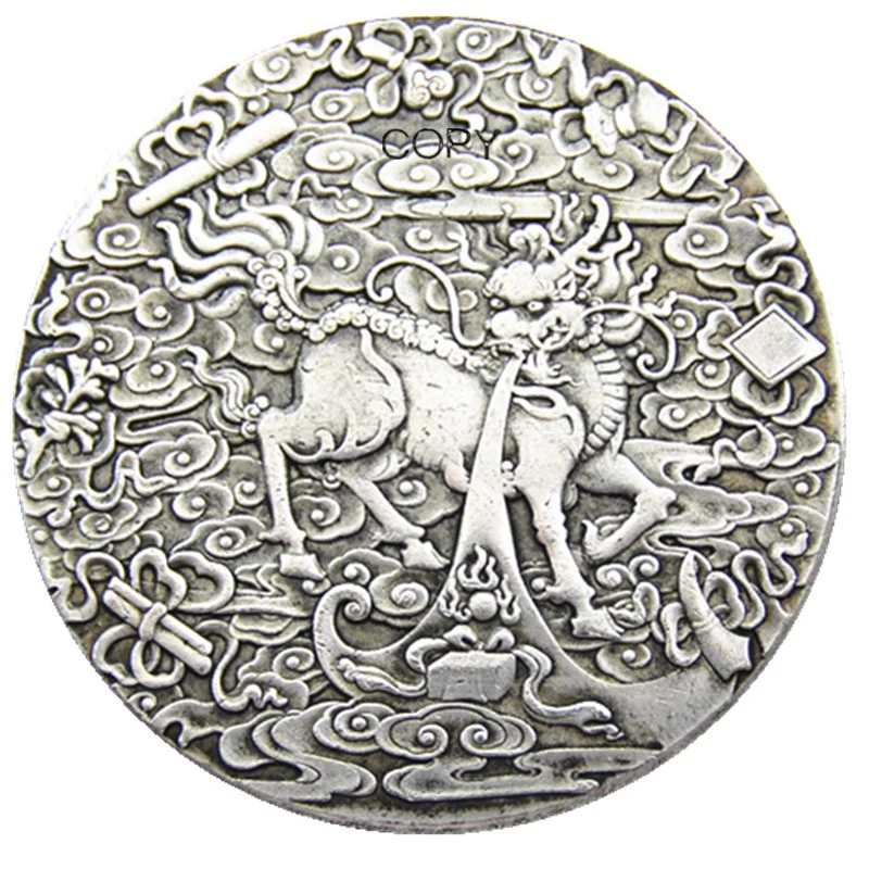 

HB(192) США Хобо Морган доллар Череп Зомби Zkeleton посеребренные копии монет