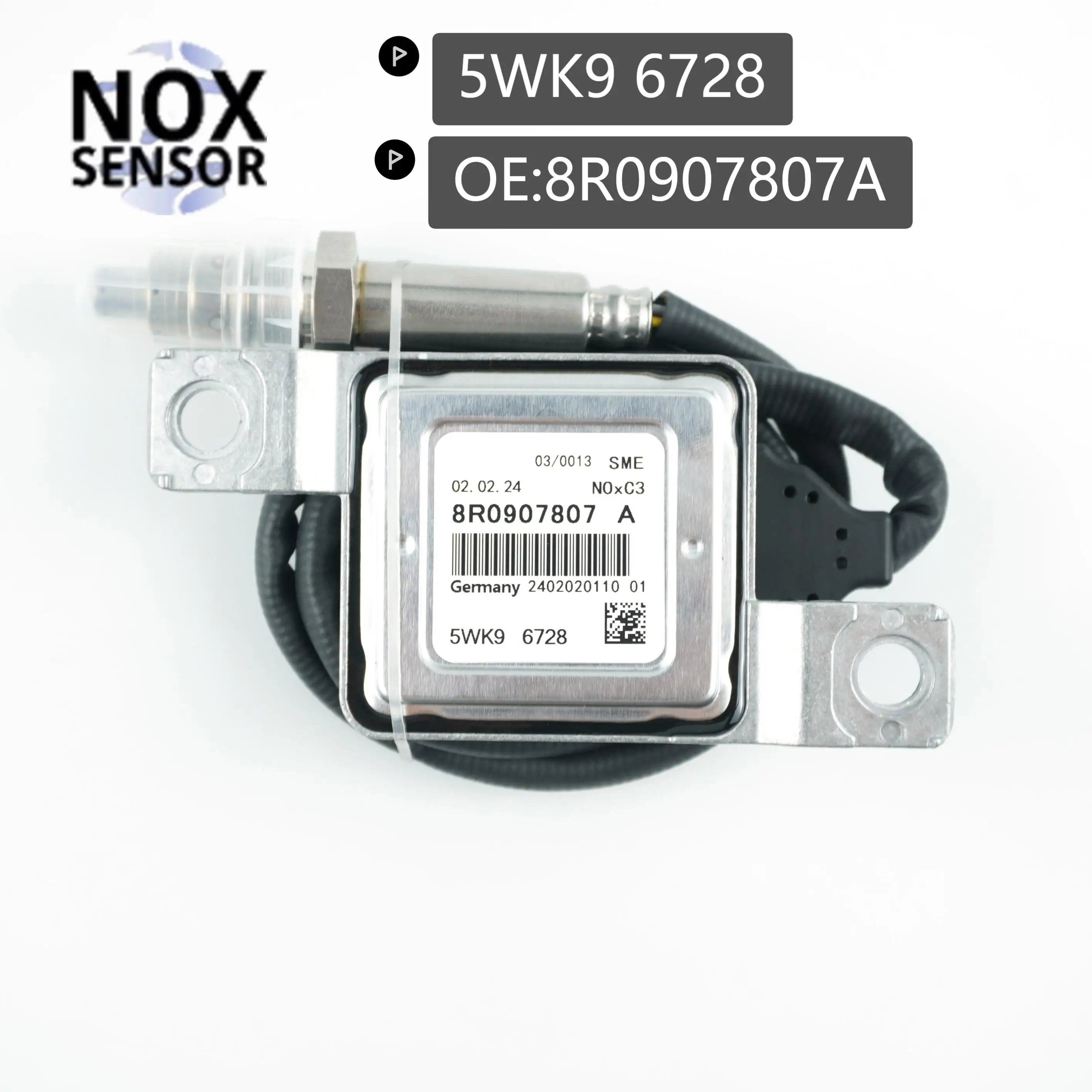 5WK96728 5WK9 6728 8R 0907807 Датчик Nox для Vw Transporter 2.0L 2016-2020 гг.