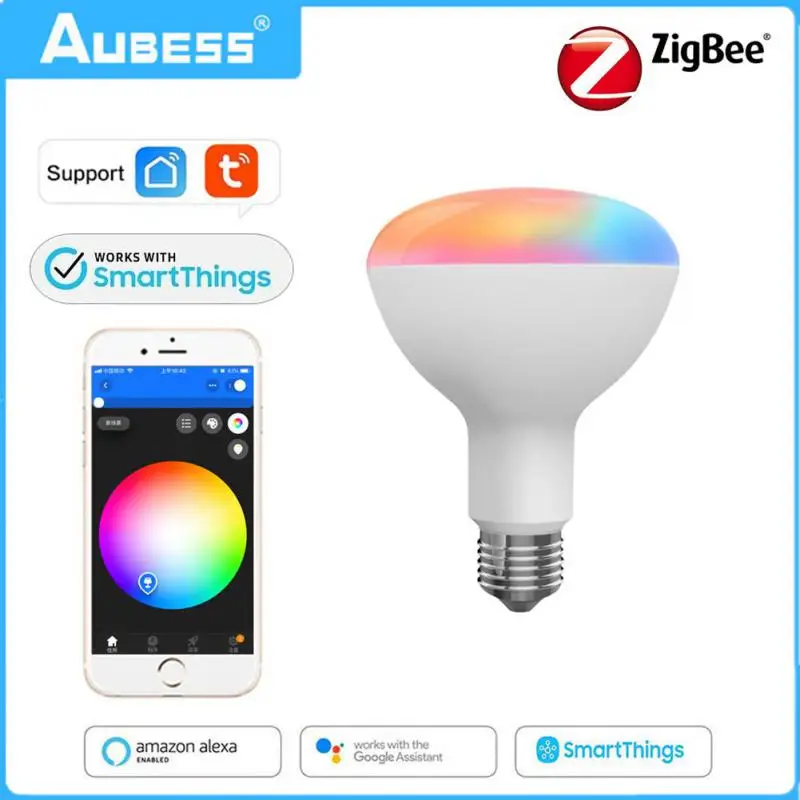 

Rgbcw App Remote Control 10w Smart Lamp Voice Control Timing Smart Led Light Bulb Work With Alexa Echo Plus Google Home