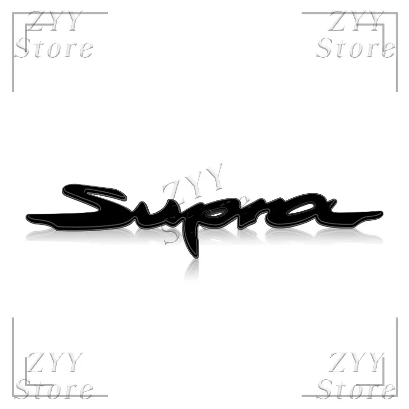 

3D Стайлинг автомобиля, эмблема логотипа Supra, АБС-пластик, наклейка для кузова Supra, задний хвост, бампер, значок багажника, наклейки, аксессуары