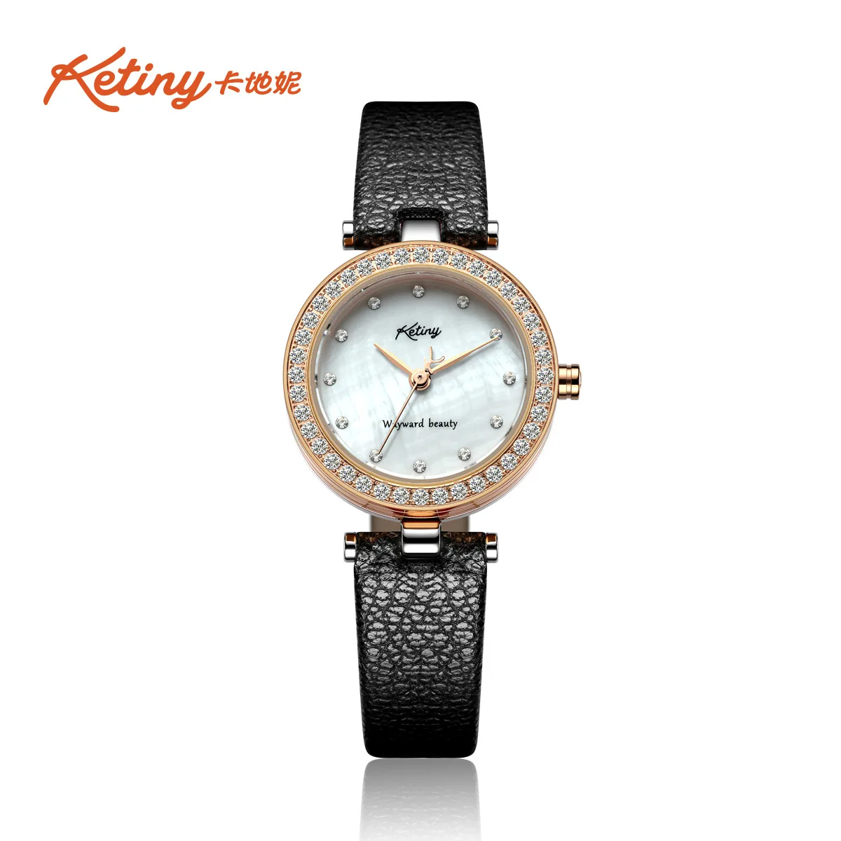 foreign trade explosions online celebrity brand women watch counter wholesale luxury green waterproof watches ladies.