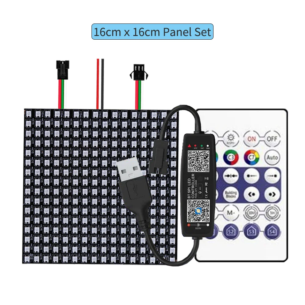 

Светодиодная лента WS2812B 8x8/16x16/8x32 DC5V