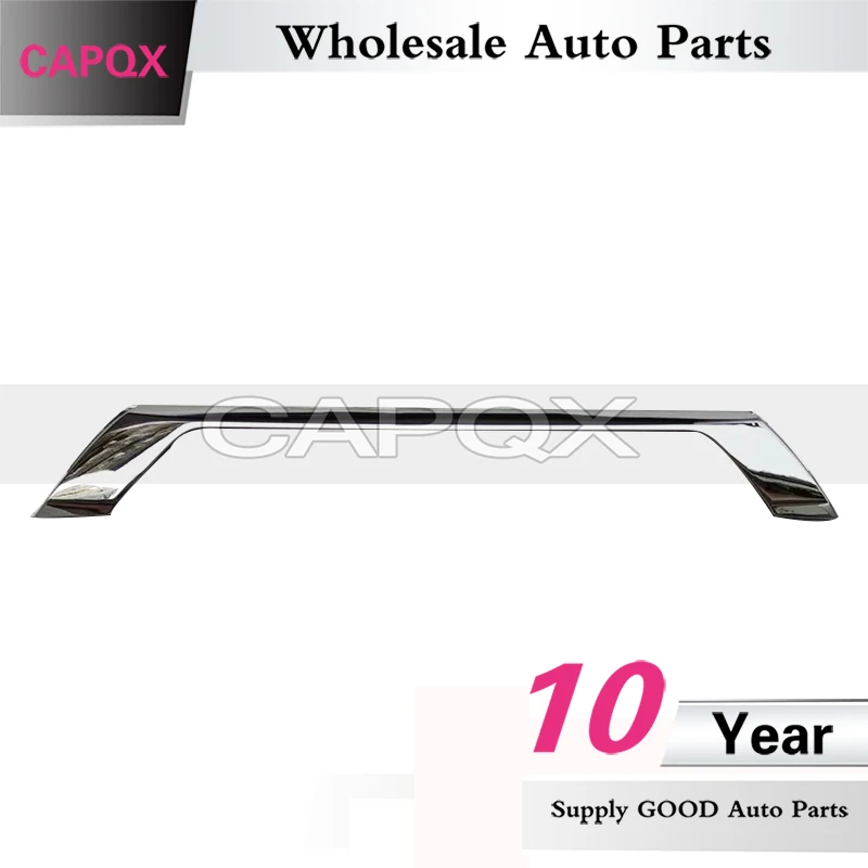 

CAPQX накладка на заднюю дверь автомобиля для Mitsubishi Outlander 2016-2021, декоративная панель заднего номерного знака