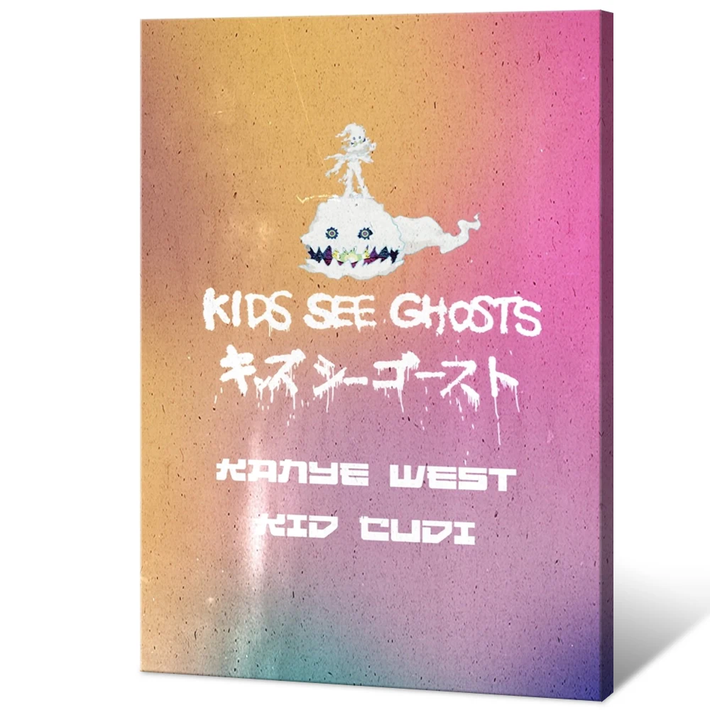 

Постер Kanye West, домашний декор, настенная Картина на холсте в стиле рэпера, декоративная живопись, постеры для комнаты в эстетике