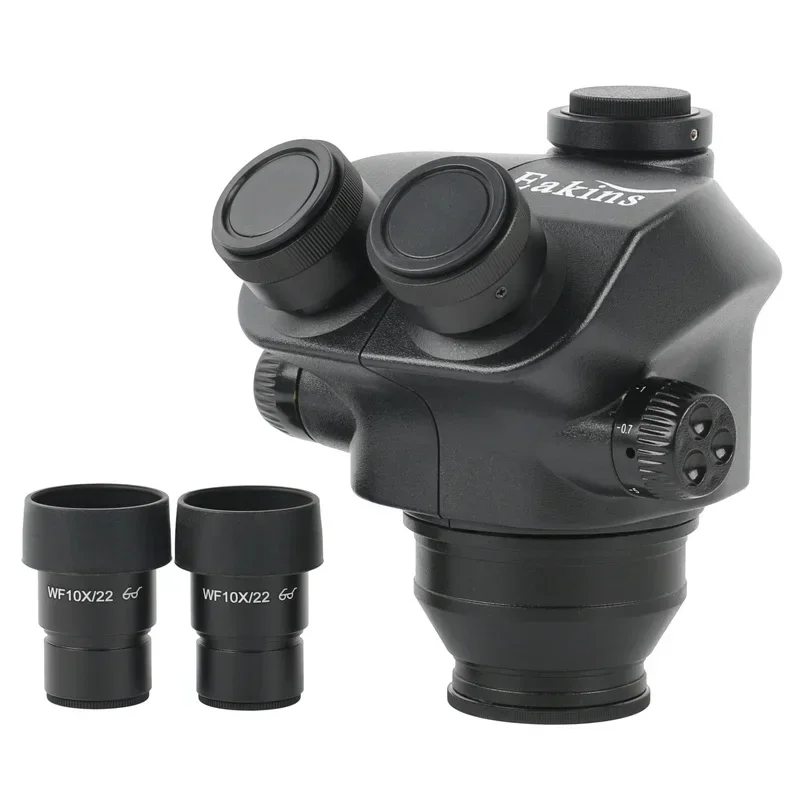 Тринокулярный микроскоп с регулируемым фокусным расстоянием 3 5x-100X для ремонта