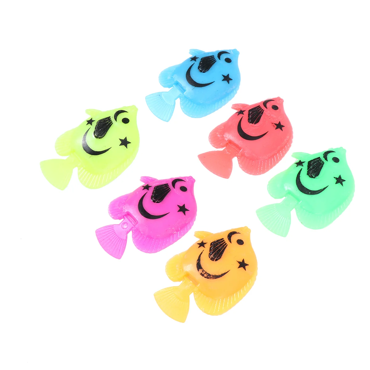 

Fish Artificial Floating Aquariumtank Fishesmoving Fake Ornament Tropical Decorations Lifelike Colorful Figurines Glowing