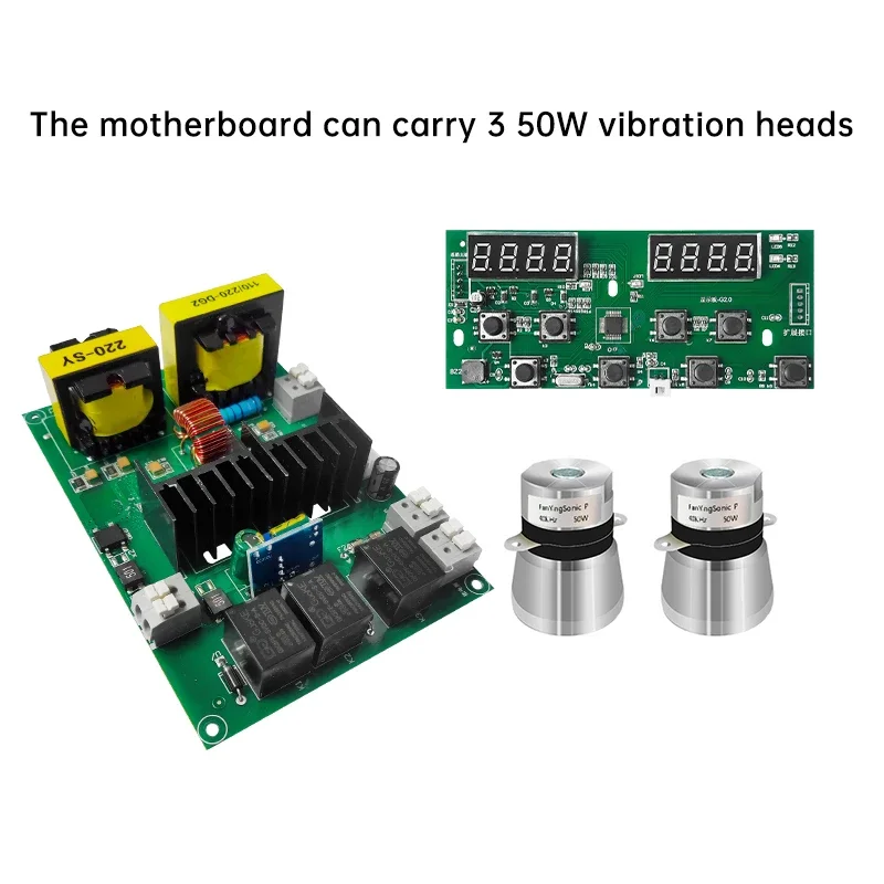 Цифровая печатная плата CHY SONIC 100W40KHz с отображением времени ультразвуковой