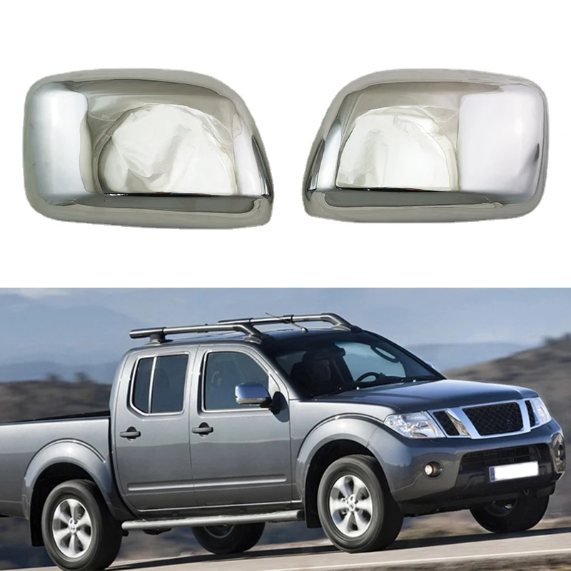 For Nissan Navara D40 2006 2007 2008 2009 2010 2011 2012 2013 ABS Side Mirror Cover Rear View Overlay Exterior Accessories