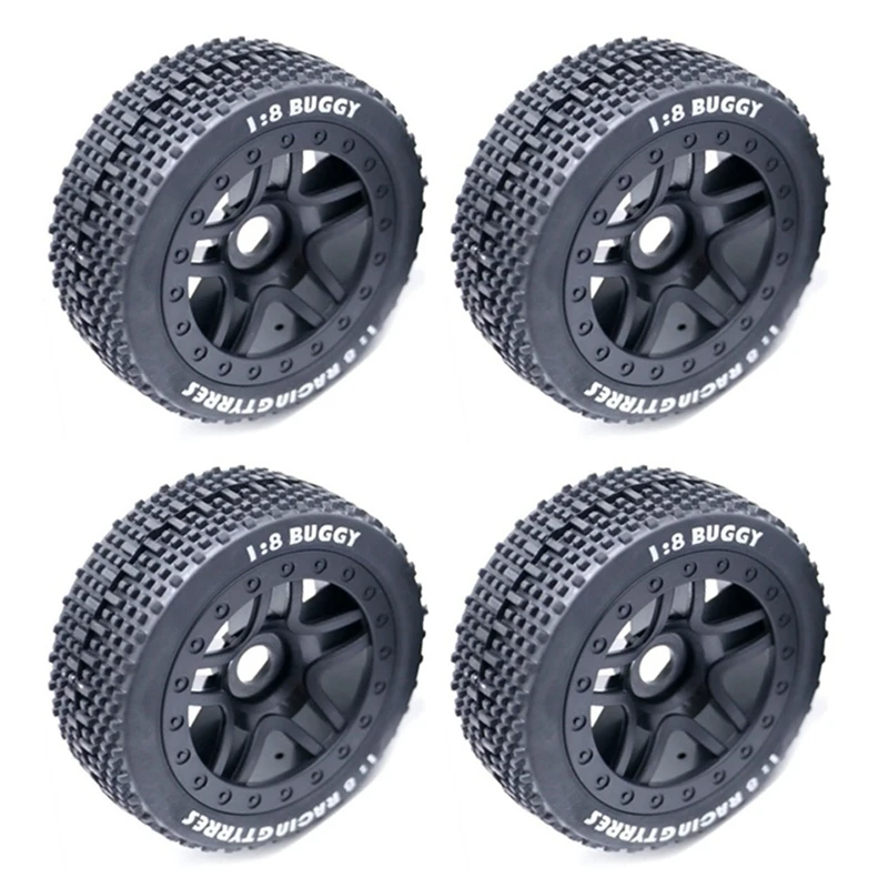 

HOT-111Mm 1/8 Scale RC Off Road Buggy Tires Wheel 17Mm Hex For ARRMA Typhon Redcat Team Losi Kyosho VRX HPI HSP Hobao