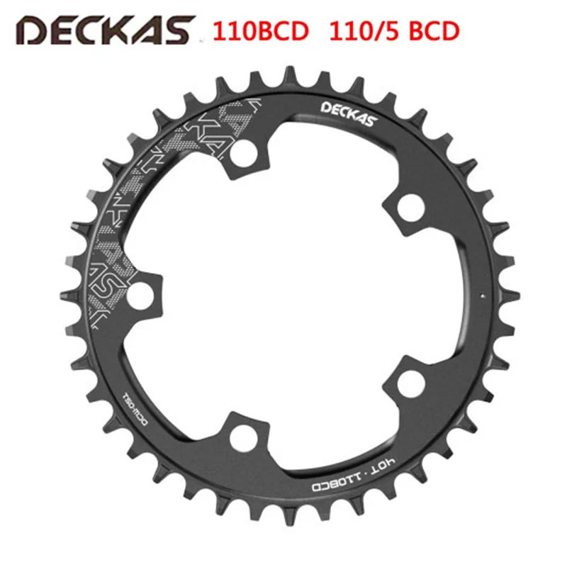 Deckas 110/5 BCD 110BCD Road Bike Narrow Wide Chainring 36T-58T Bike Chainwheel For shimano sram Bicycle crank Accessories images - 6