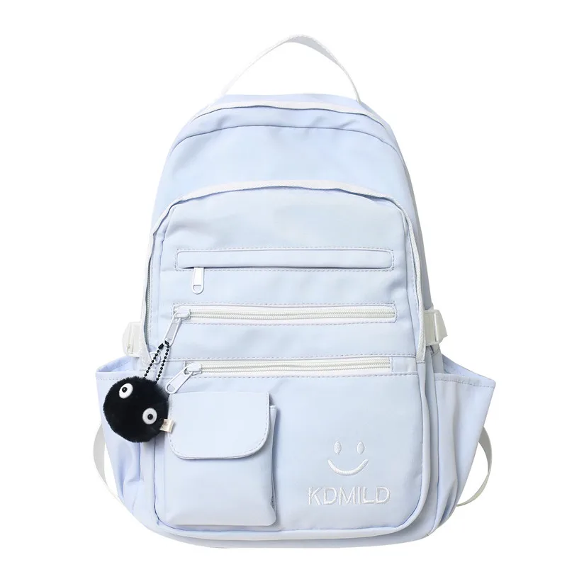 

Middle School Backpack for Girls Teen Cute Student High School Bags Casual Campus Women Bookbag Nylon Bagpack