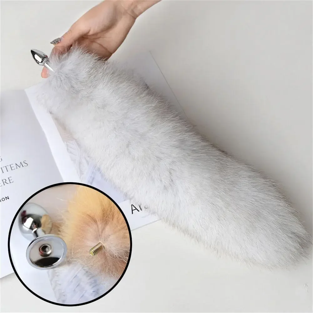 Волосатая задница Plug Hand Free Sxe Toys Man And W Analan Мягкая силиконовая пробка Мужская