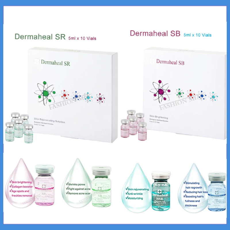 

Korea Dermaheal Serum Hyaluronic Acid Mesotherapy Collagen Whitening Meso Solution for Skin Care Repair Anti-aging Anti Wrinkle