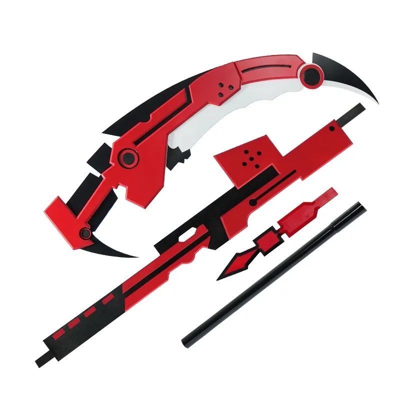 180 см RWBY рубиновая роза полумесяц серп оружие реквизит для косплея Хэллоуин