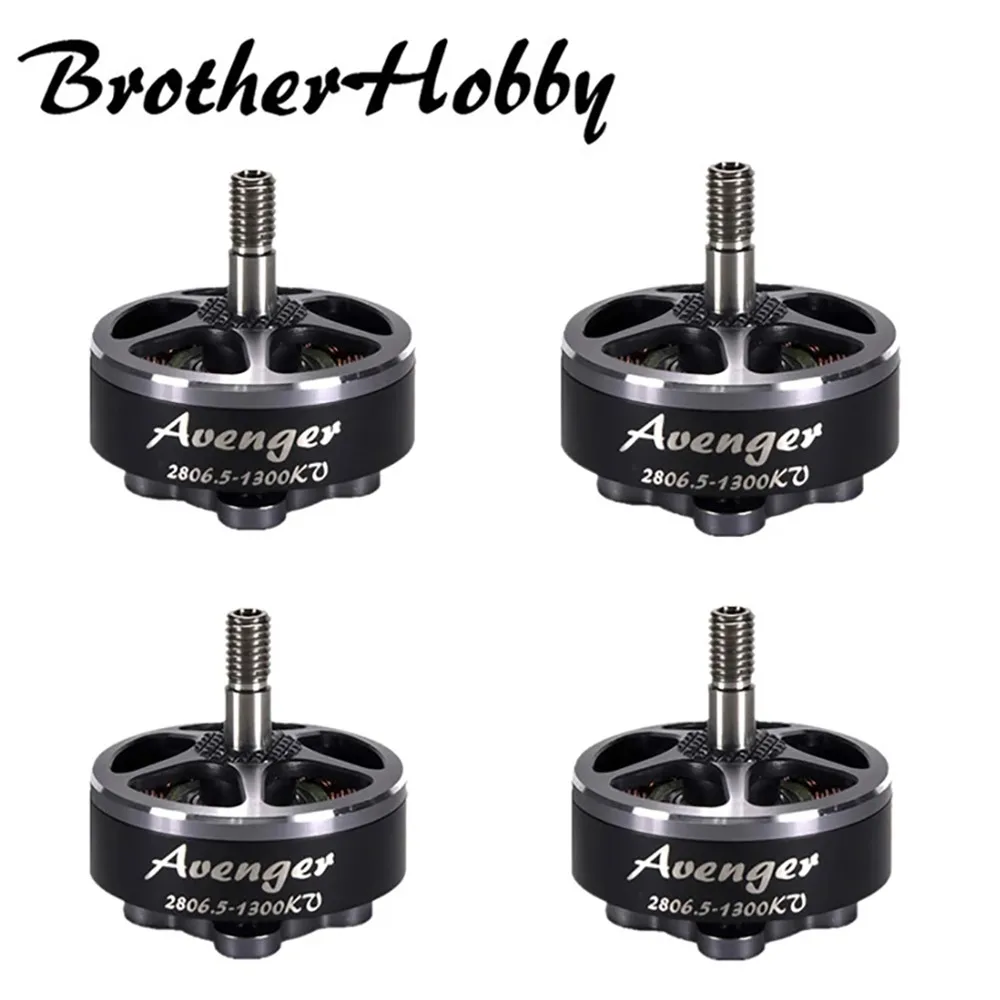 

1/4pcs BrotherHobby Avenger 2806.5 1300KV 1460KV 1700KV 1920KV 4-6S Brushless Motor for FPV Racing RC Quadcopter Drone Models